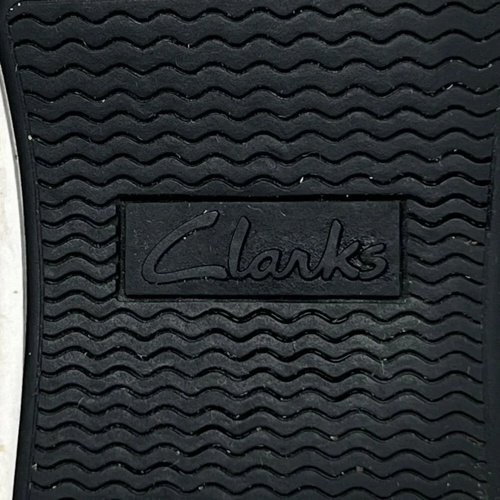 Clarks Rage Mens 60683732 Leather Moc Toe Loafer‎ Cord and LeatherAccent 10.5